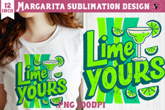 Summer Sublimation Clipart | Margarita PNG Product Image 1