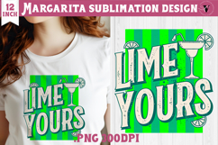 Summer Sublimation Clipart | Margarita PNG Product Image 1