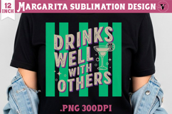 Summer Sublimation Clipart | Margarita PNG Product Image 1