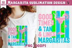 Summer Sublimation Clipart | Margarita PNG Product Image 1