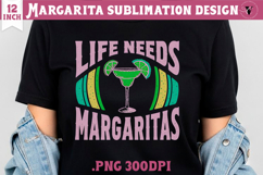 Summer Sublimation Clipart | Margarita PNG Product Image 1