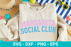 Margarita Social Club SVG - Retro Summer Design Product Image 1