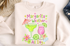 margarita weather, cocktail summer png, tropical cocktail design, summer vacation png, beach party shirt, tropical drink png, summer sublimation, vacation apparel, tropical vibes design, summer cocktail gift