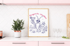 Margarita Weather, Funny Lobster PNG Product Image 2