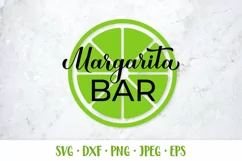 Margarita Bar Sign SVG. Mexican party decorations Product Image 1