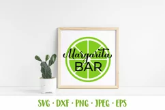 Margarita Bar Sign SVG. Mexican party decorations Product Image 2