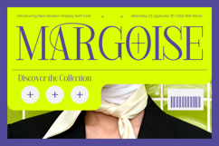 Margoise - Modern Display Serif Font Product Image 1