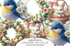 Marigold Easter Clipart - Marigold Easter Png Product Image 1