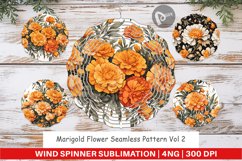 Wind Spinner Marigold Pattern Product Image 1