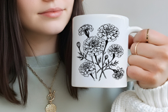 Marigold Flower Svg Design, Marigold Cut File Product Image 4