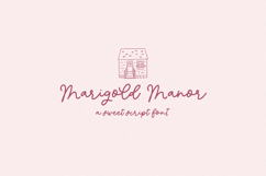 Marigold Manor Script Product Image 1