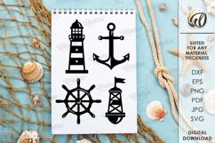 Summer Elements. Marine elements SVG Product Image 1