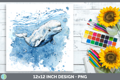 GorgeousMarine Mammal Sketch Paper Backgrounds design.