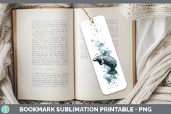 GorgeousMarine Mammal Sketch Bookmark design.