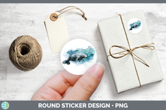 GorgeousMarine Mammal Sketch Stickers design.