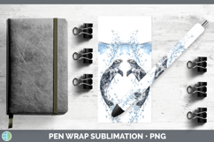 GorgeousMarine Mammal Sketch Pen Wrap design.