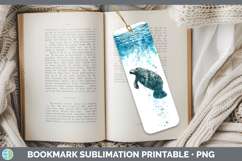 GorgeousMarine Mammal Sketch Bookmark design.