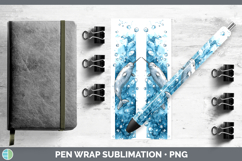 GorgeousMarine Mammal Sketch Pen Wrap design.