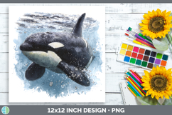 GorgeousMarine Mammal Sketch Paper Backgrounds design.
