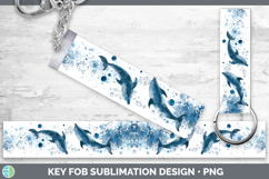 GorgeousMarine Mammal Sketch Key Fob design.