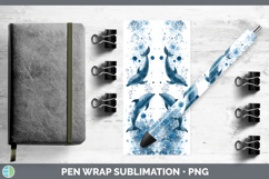 GorgeousMarine Mammal Sketch Pen Wrap design.
