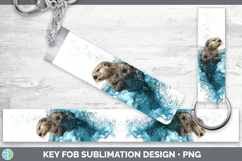 GorgeousMarine Mammal Sketch Key Fob design.