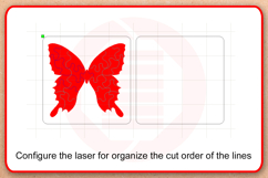 Laser cut Butterfly puzzle SVG diy crafts digital download Product Image 3