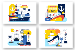 10 World Maritime Day Illustration Product Image 2