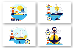 10 World Maritime Day Illustration Product Image 2