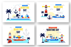 10 National Maritime Day Illustration Product Image 2