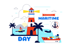 10 National Maritime Day Illustration Product Image 4