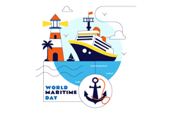 10 World Maritime Day Illustration Product Image 4