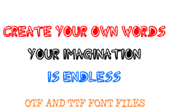 Marker Pen Mischief Calligraphy Hand Drawn Typeface Letters Product Image 2