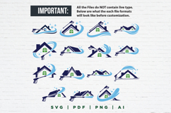 Professional Pressure Washing Logo Bundle Product Image 2