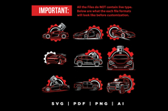 9 Auto Mechanic Repair Logo Product Image 2