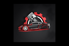 9 Auto Mechanic Repair Logo Product Image 3