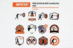 12 Axe Throwing Logo Badge Product Image 3