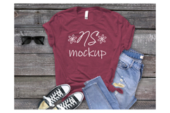 BELLA CANVAS 3001 t-shirt mockup BUNDLE Product Image 9
