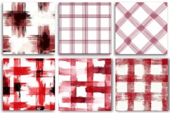 Maroon Watercolor Digital Paper Product Image 3