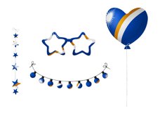 National, Patriotic Party Bundle. Marshall Islands Product Image 2