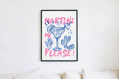 Martini Me, Please! Funny Cocktail PNG, Cocktail Sublimation Product Image 5