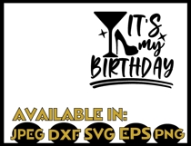 Birthday SVG DXF JPEG Silhouette Cameo Cricut party decor Product Image 2