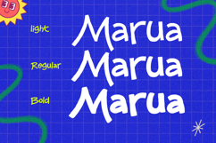 Marua - Playful Fun Display Font Product Image 10