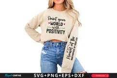 Marvel At The Masterpiece Sleeve SVG, Positive SVG Design Product Image 1