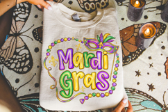 Mardi Gras PNG Sublimation, Fleur De Lis PNG, King Cake PNG Product Image 3