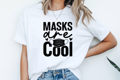 Masks Are Cool SVG | Teacher SVG | Teacher PNG Product Image 2