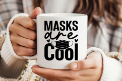 Masks Are Cool SVG | Teacher SVG | Teacher PNG Product Image 3