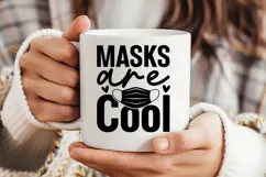 Masks Are Cool SVG | Teacher SVG | Teacher PNG Product Image 3
