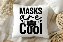 Masks Are Cool SVG | Teacher SVG | Teacher PNG Product Image 5