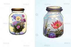 Watercolor Floral Jar Clipart  Bundle,clipart,wedding,country,summer,watercolor,vector,invitation,rustic,flowers,mountain,wild,clip art,mason jar,mason jar clipart,floral mason jar,bouquet graphic,rustic wedding png,ball jar boho,ball jar bouquet,floral w